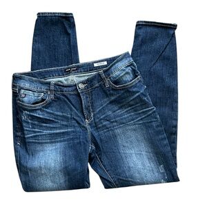 Dear John Joyrich dark wash blue denim skinny jeans